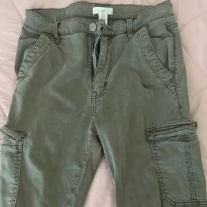 Green Cargo pants